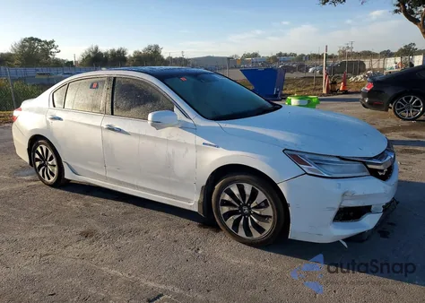 2017 Honda Accord Touring Hybrid из США, поврежденный, VIN JHMCR6F79HC017401